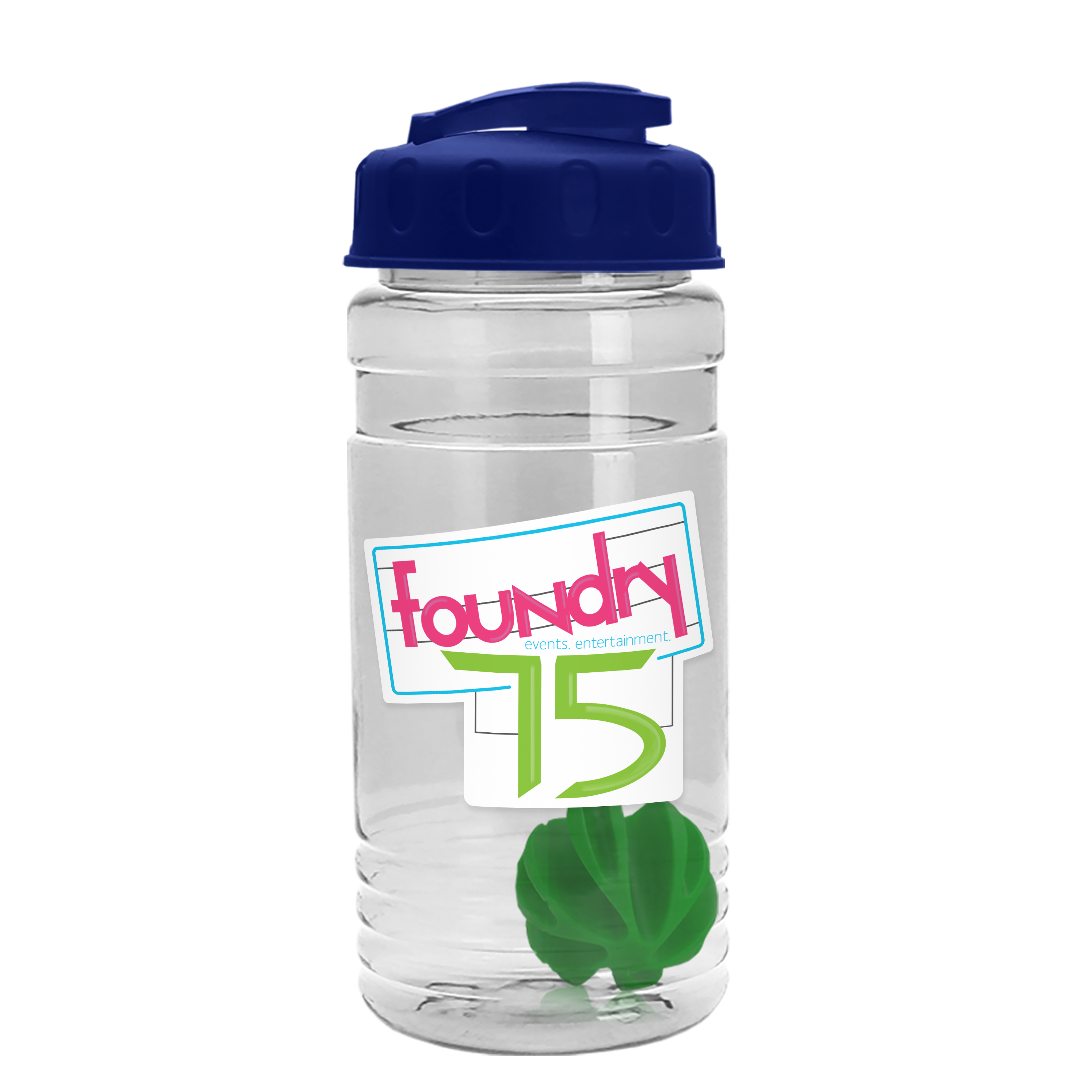 Garyline® Groove Tritan® Shaker Bottle with Flip-Top Lid and Mixing Ball, 20 oz. — view 58
